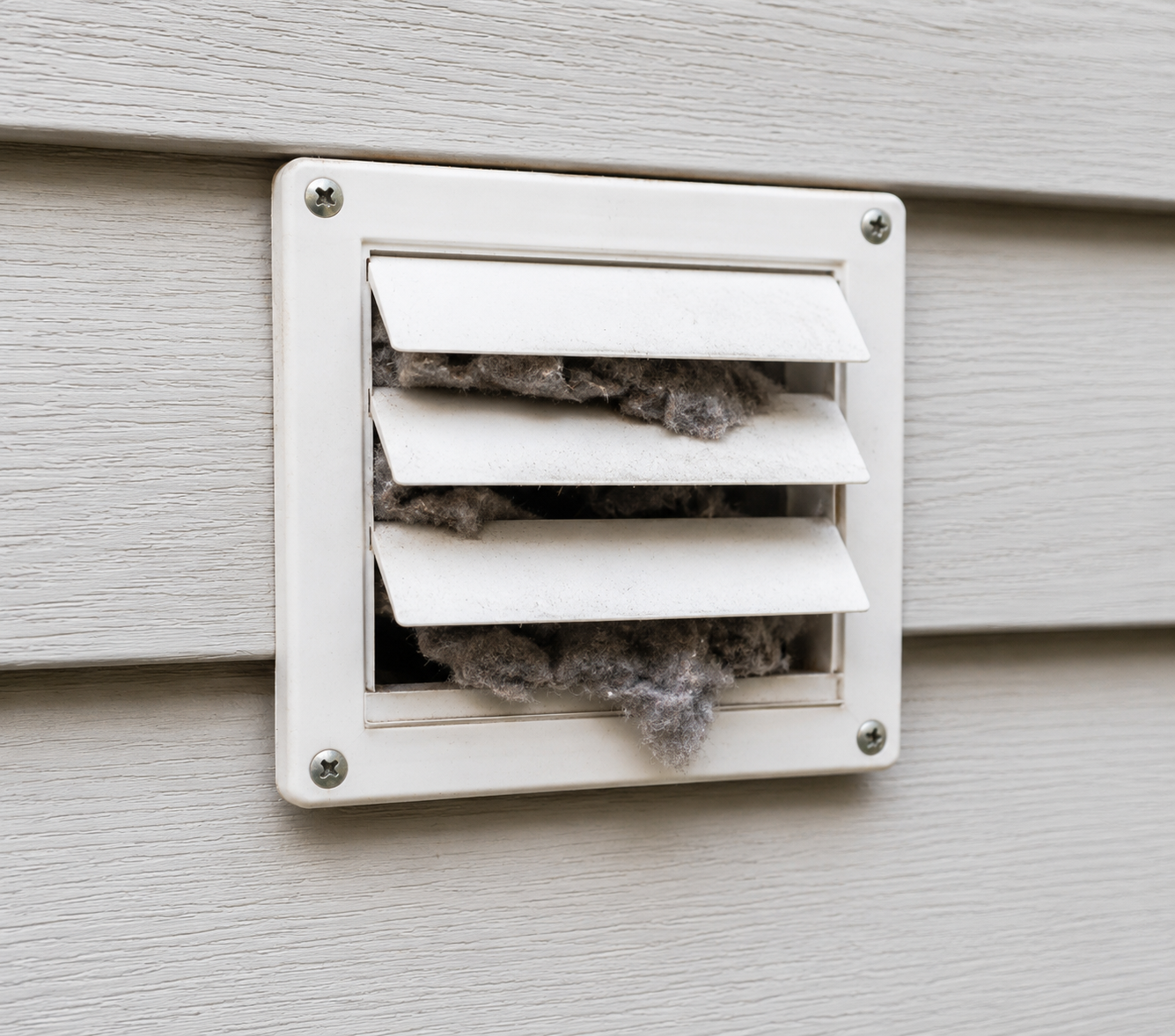 Home dirty dryer vent